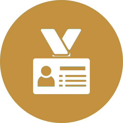 ID badge icon design